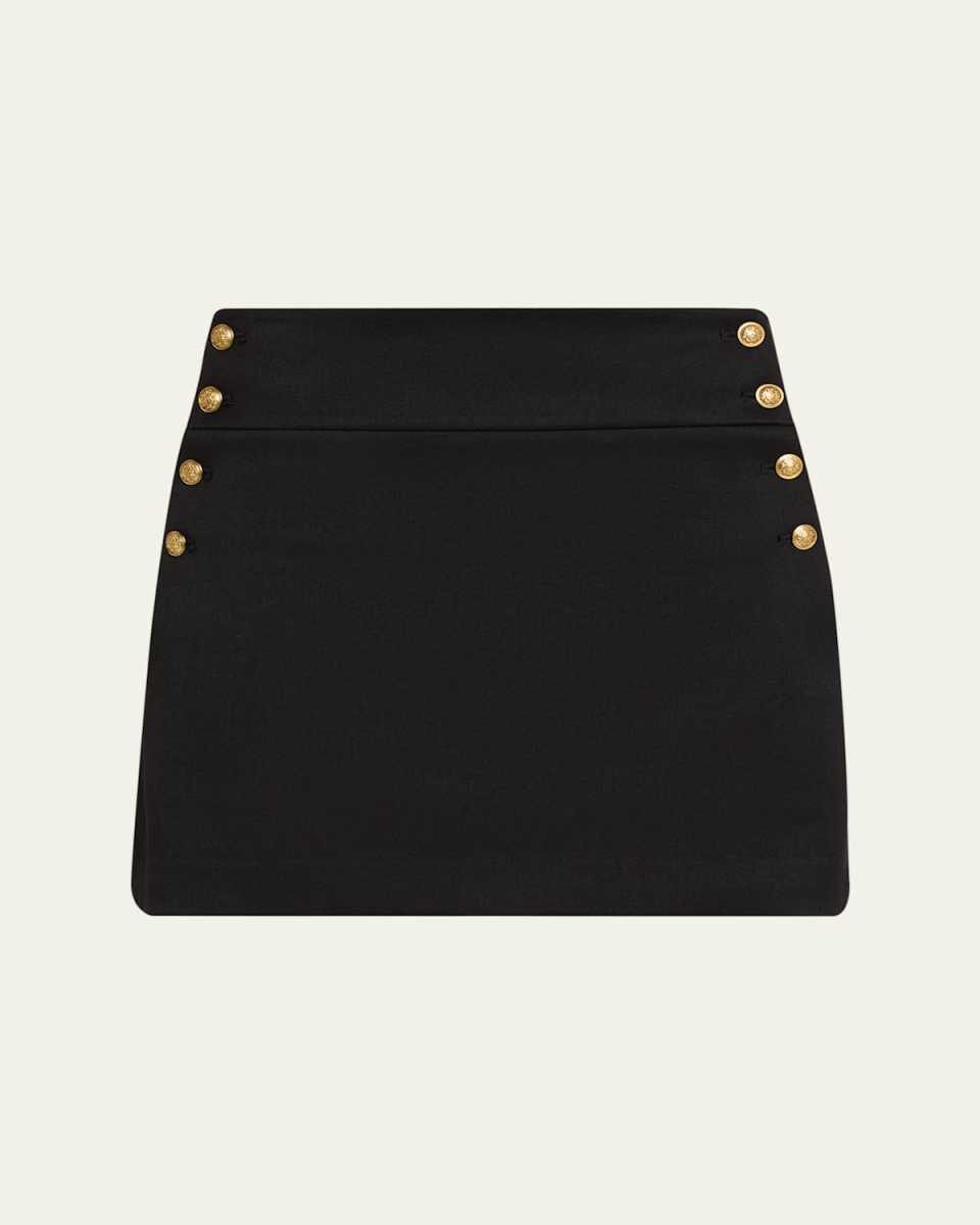 Narin Button Mini Skirt